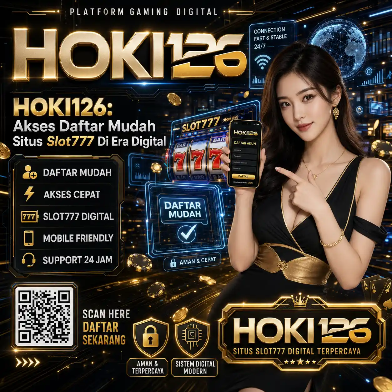 HOKI126: Akses Daftar Mudah Situs Slot777 Di Era Digital